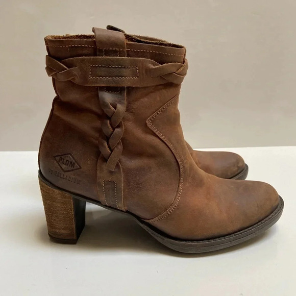Palladium P-L-D-M Stony CSR Heel Leather Ankle Boot Womens Shoes Sz 36/ usa 5.5 - Picture 2 of 13